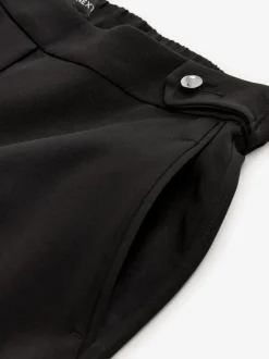 Black Tailored Bootcut Trousers