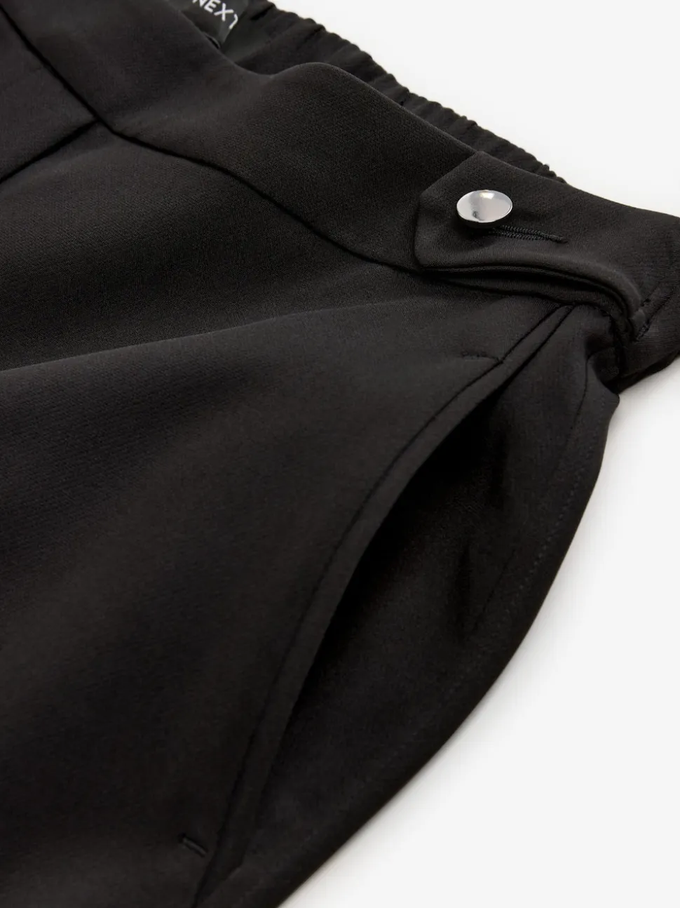 Black Tailored Bootcut Trousers