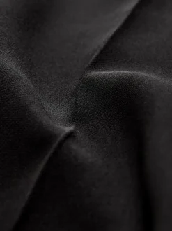 Black Tailored Bootcut Trousers