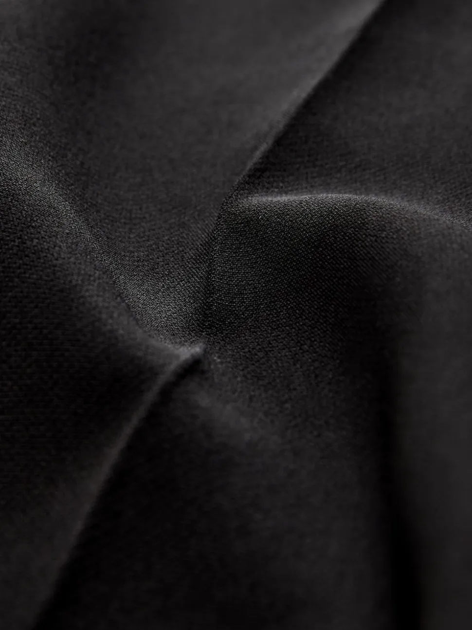 Black Tailored Bootcut Trousers