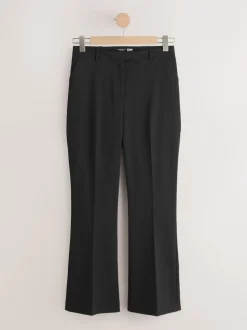Black Tailored Hourglass Bootcut Trousers