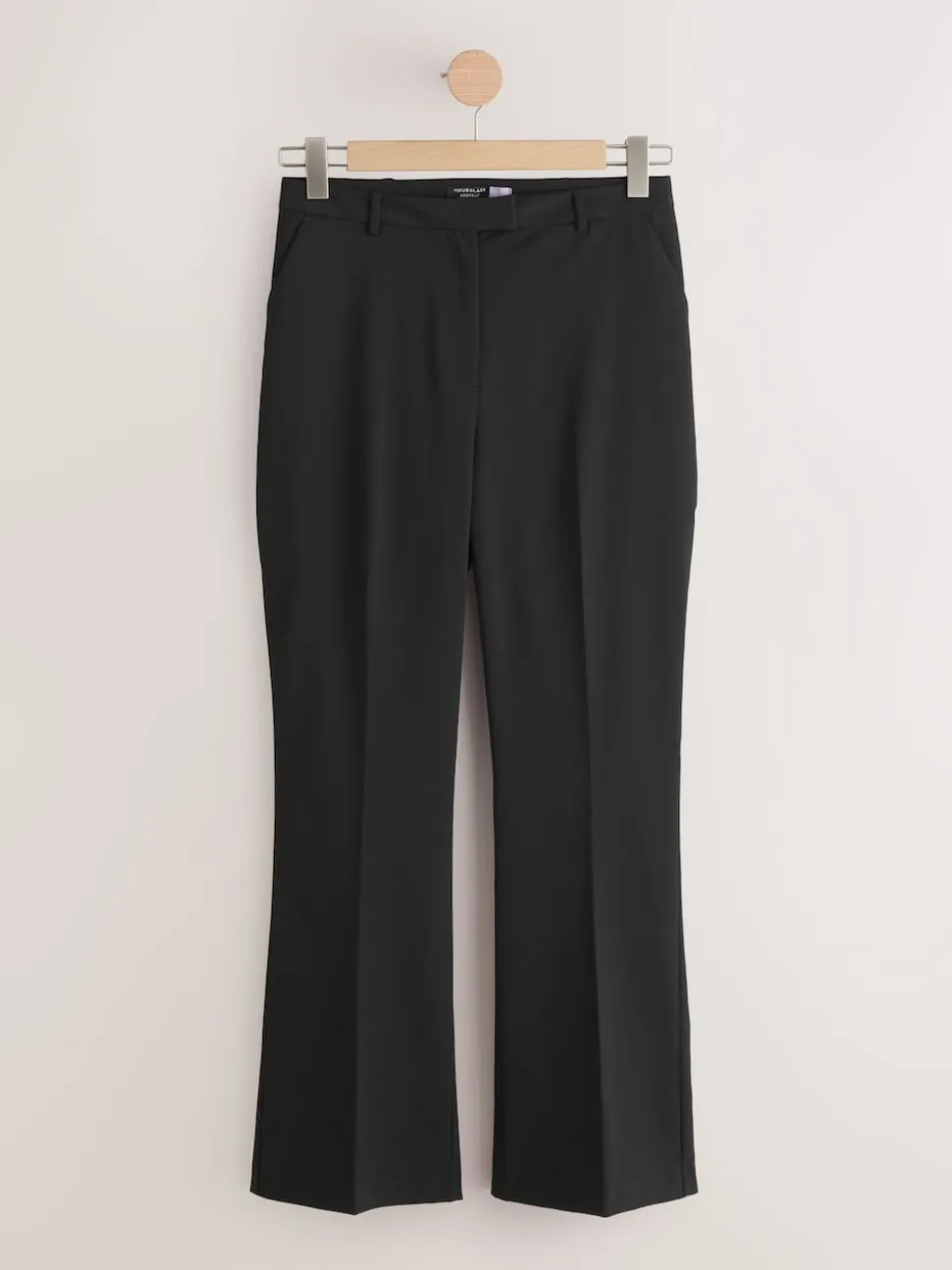 Black Tailored Hourglass Bootcut Trousers