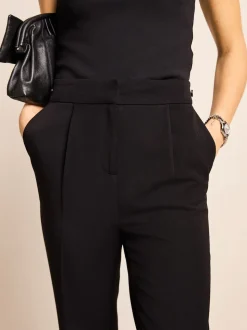 Black Tailored Hourglass Trousers