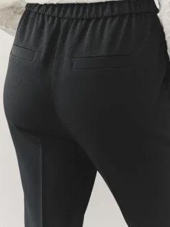 Black Tailored Skinny Trousers