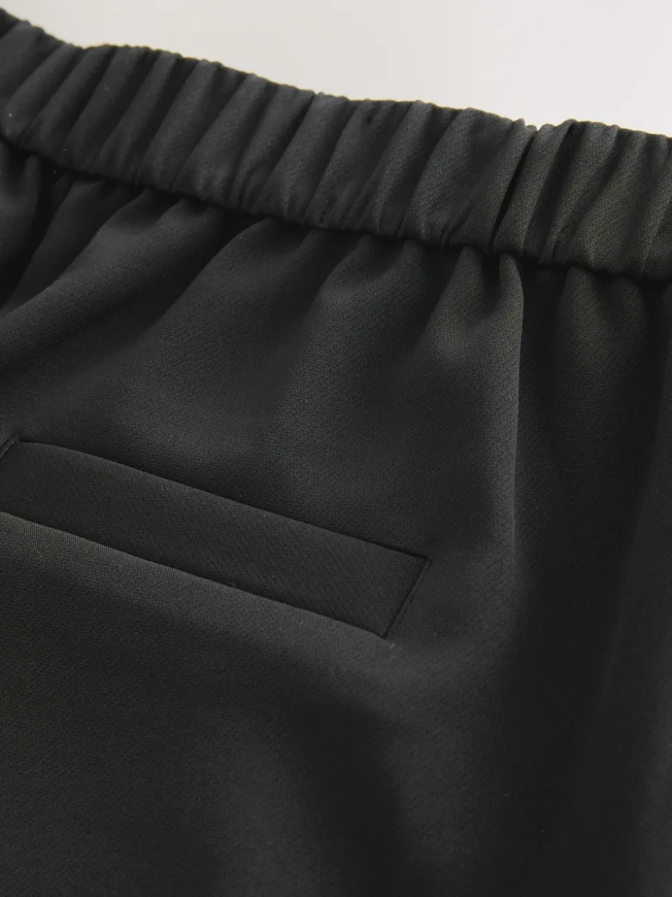 Black Tailored Skinny Trousers