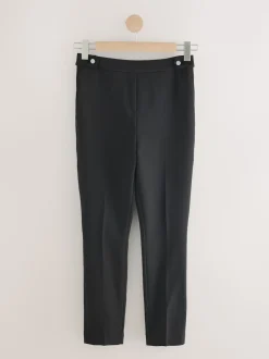 Black Tailored Skinny Trousers