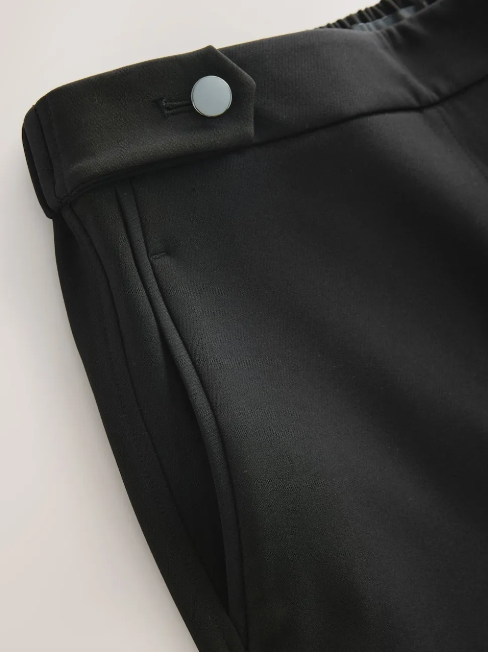 Black Tailored Skinny Trousers