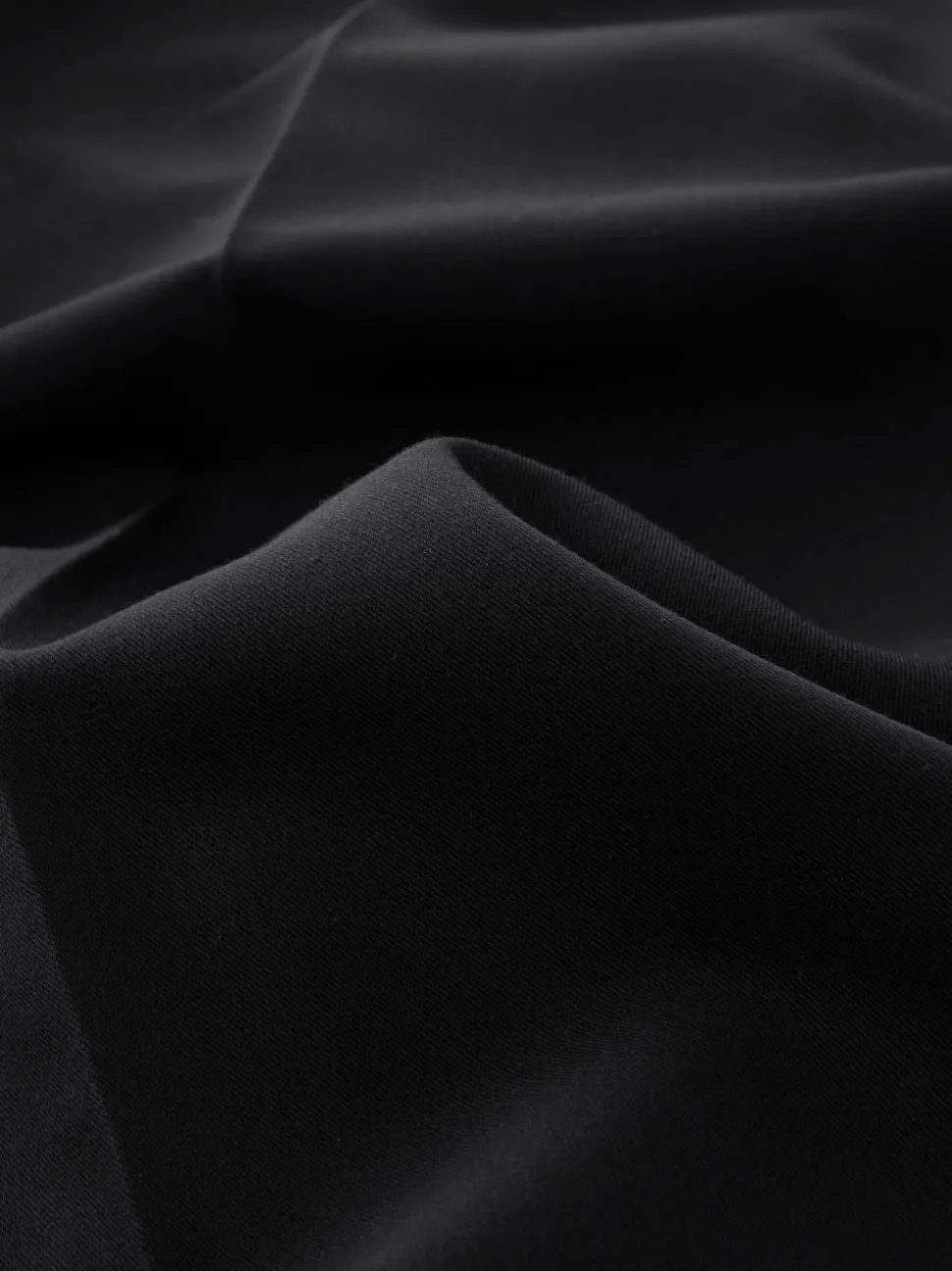 Black Tailored Tapered Trousers