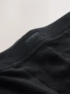 Black Thermal Maximum Warmth Cosy Ribbed Legging