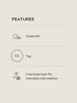 Black Thermal Maximum Warmth Cosy Ribbed Vest
