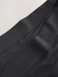 Black Thong Ultimate Comfort Knickers 2 Pack