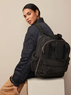 Black Travel Backpack