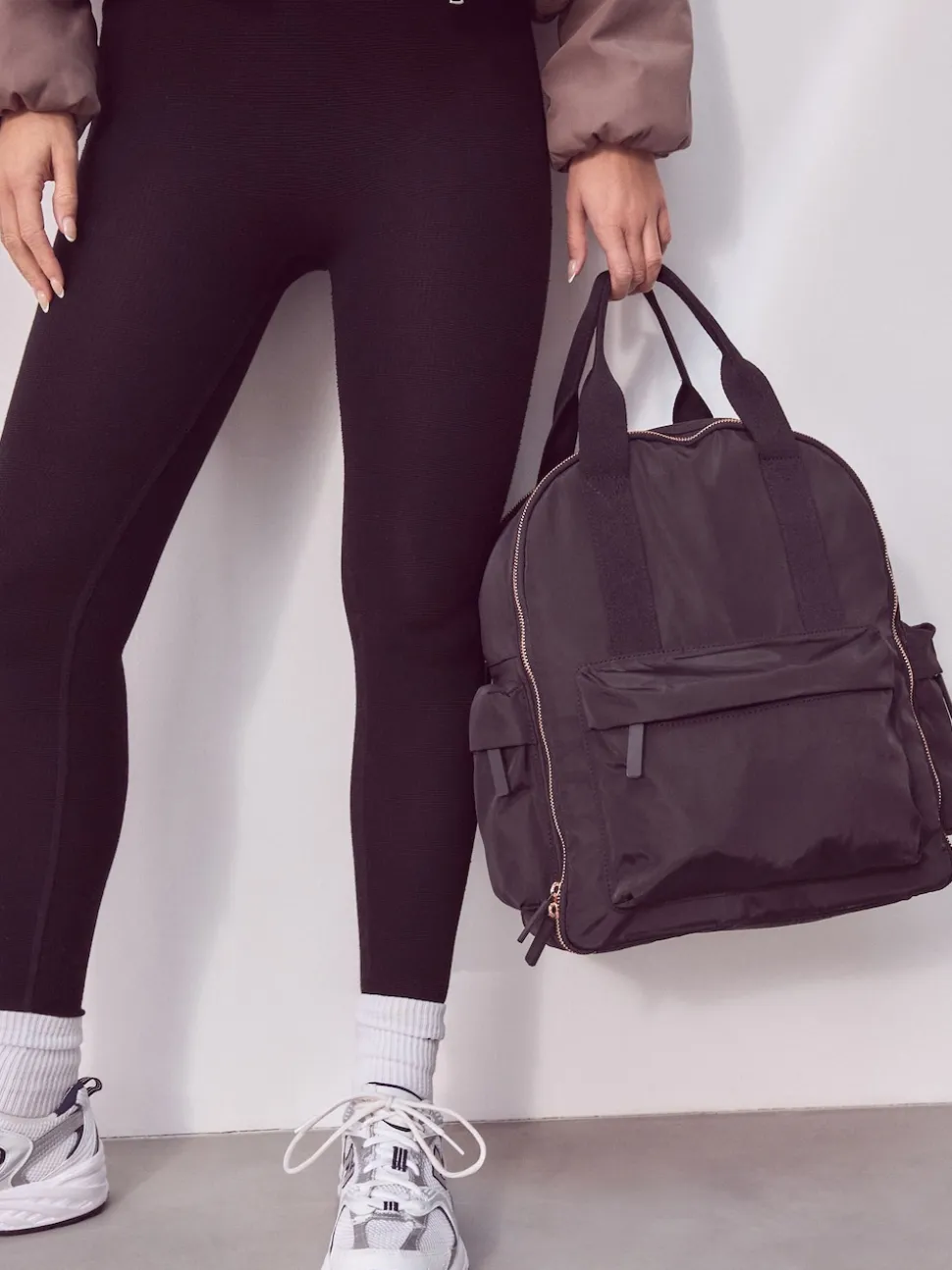 Black Travel Backpack
