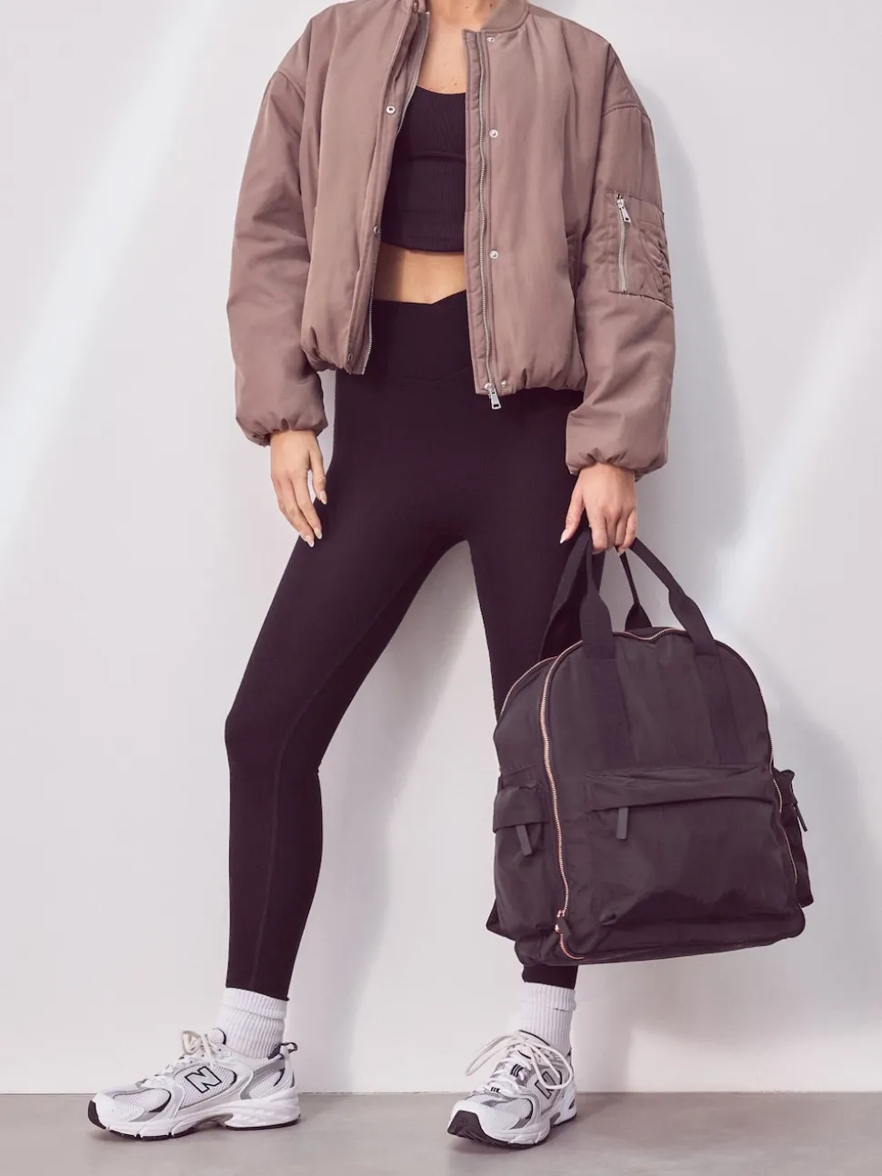 Black Travel Backpack