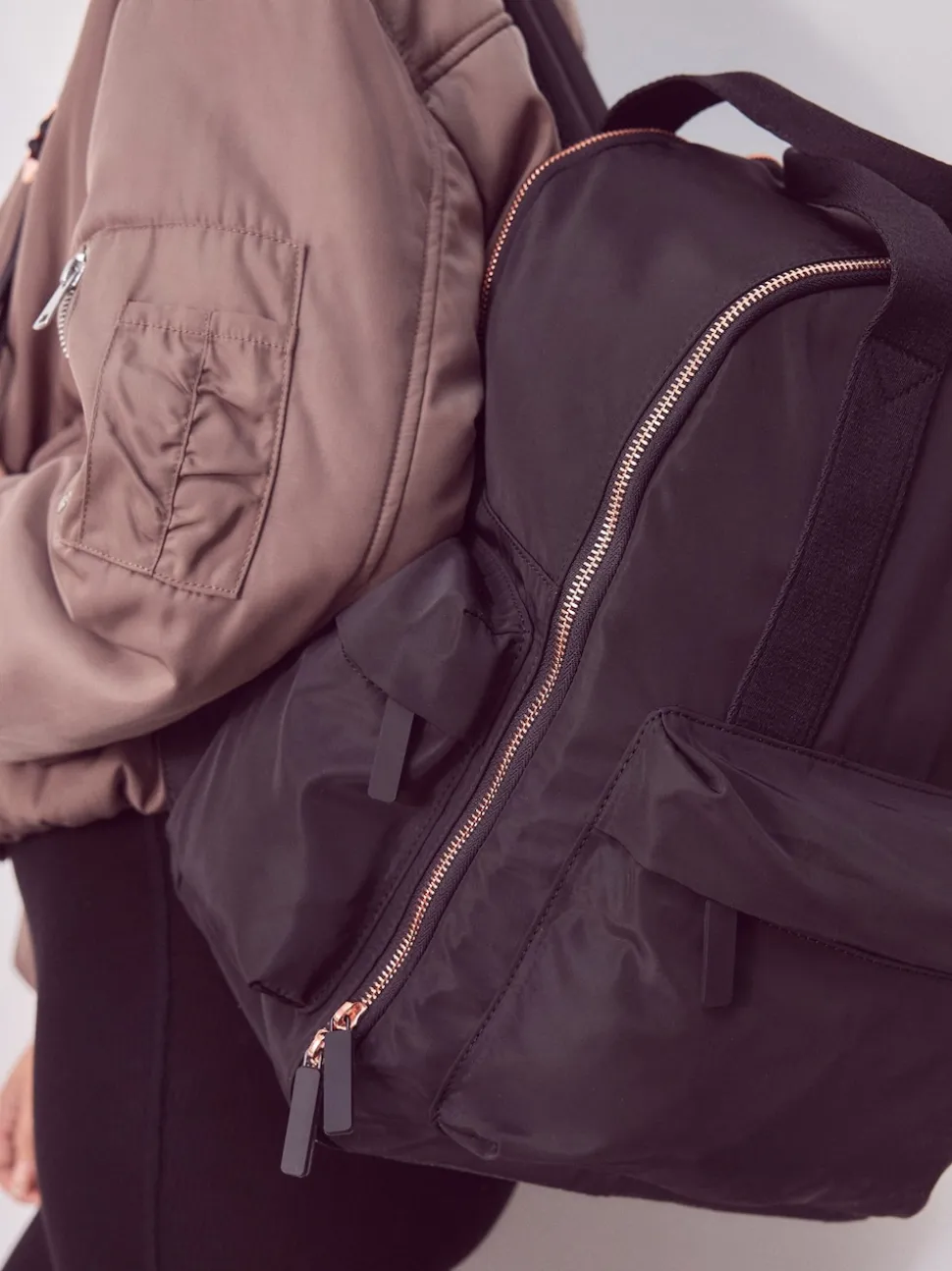 Black Travel Backpack