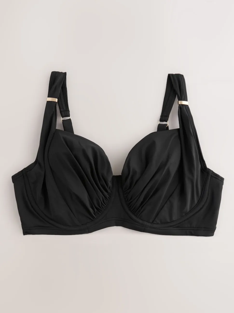 Black Ultimate Support F-K Underwired Bikini Top