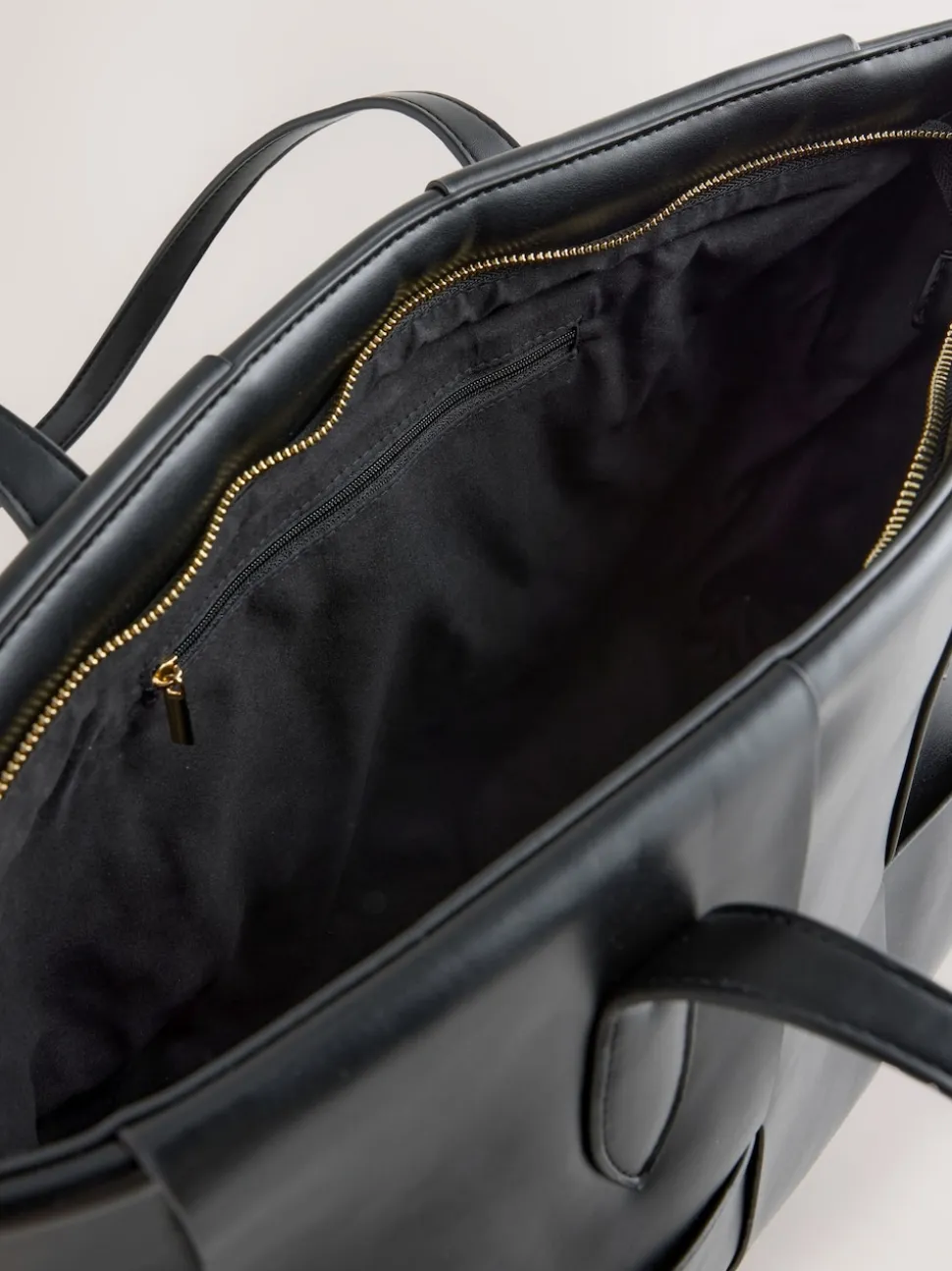 Black Weave Shoulder Bag