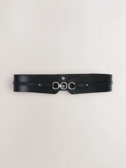 Black Wide Corset Belt