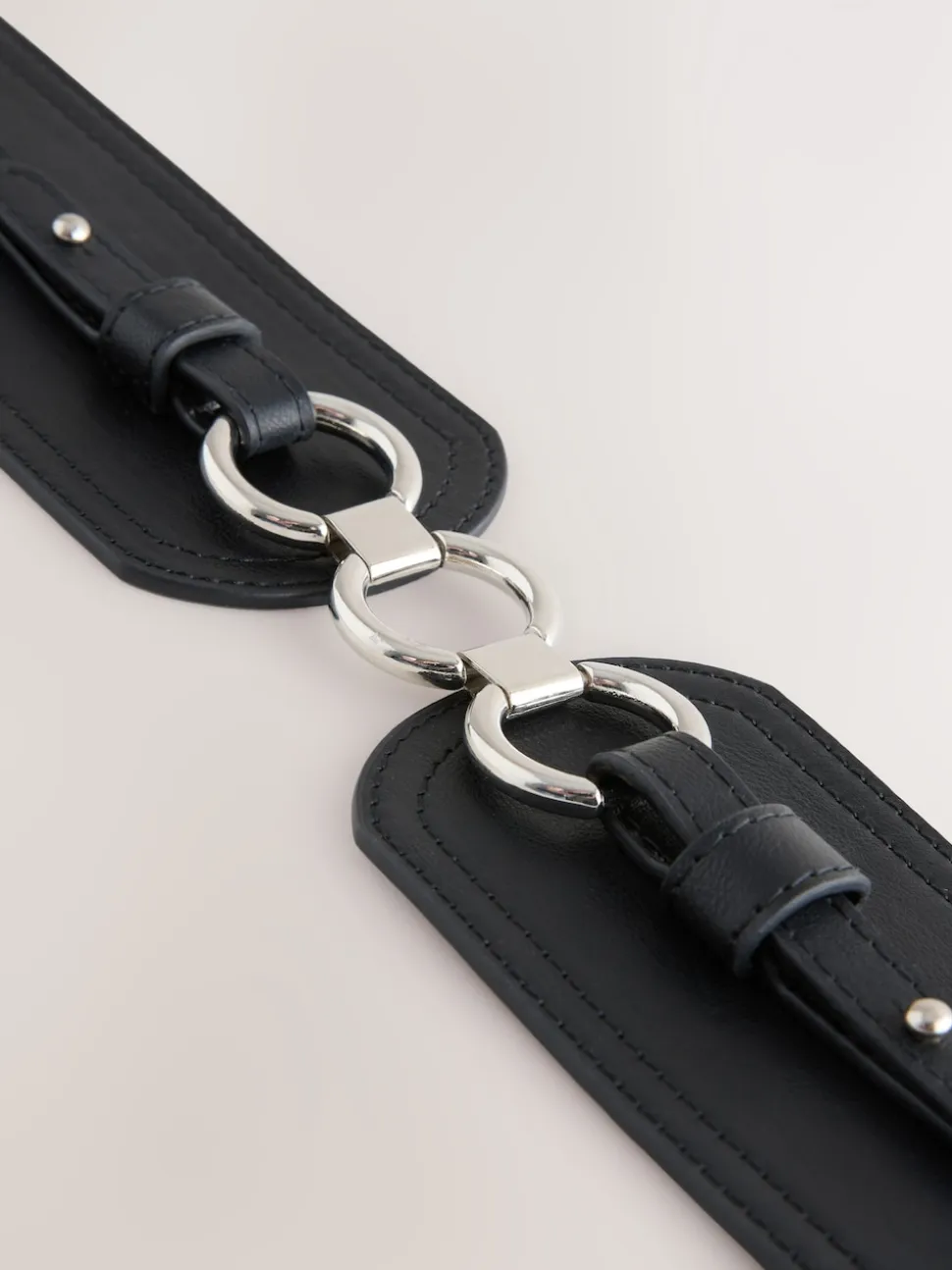 Black Wide Corset Belt