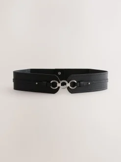 Black Wide Corset Belt