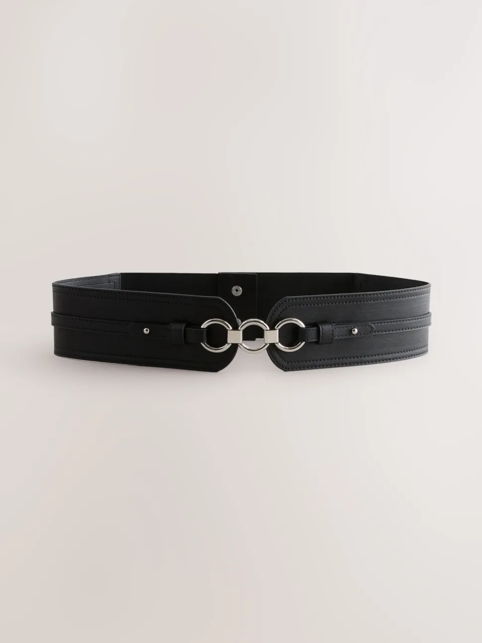 Black Wide Corset Belt
