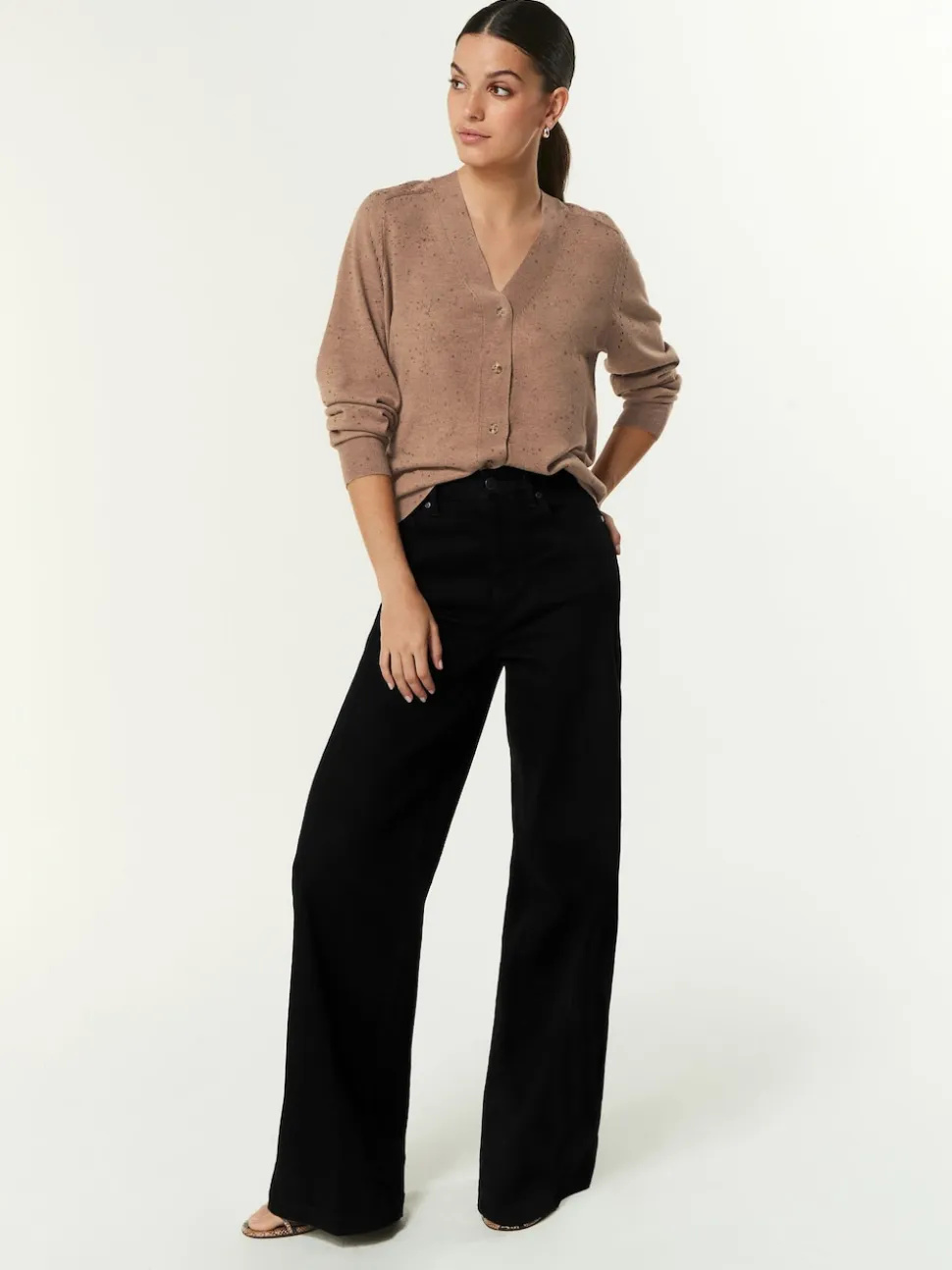 Black Wide Leg Jeans