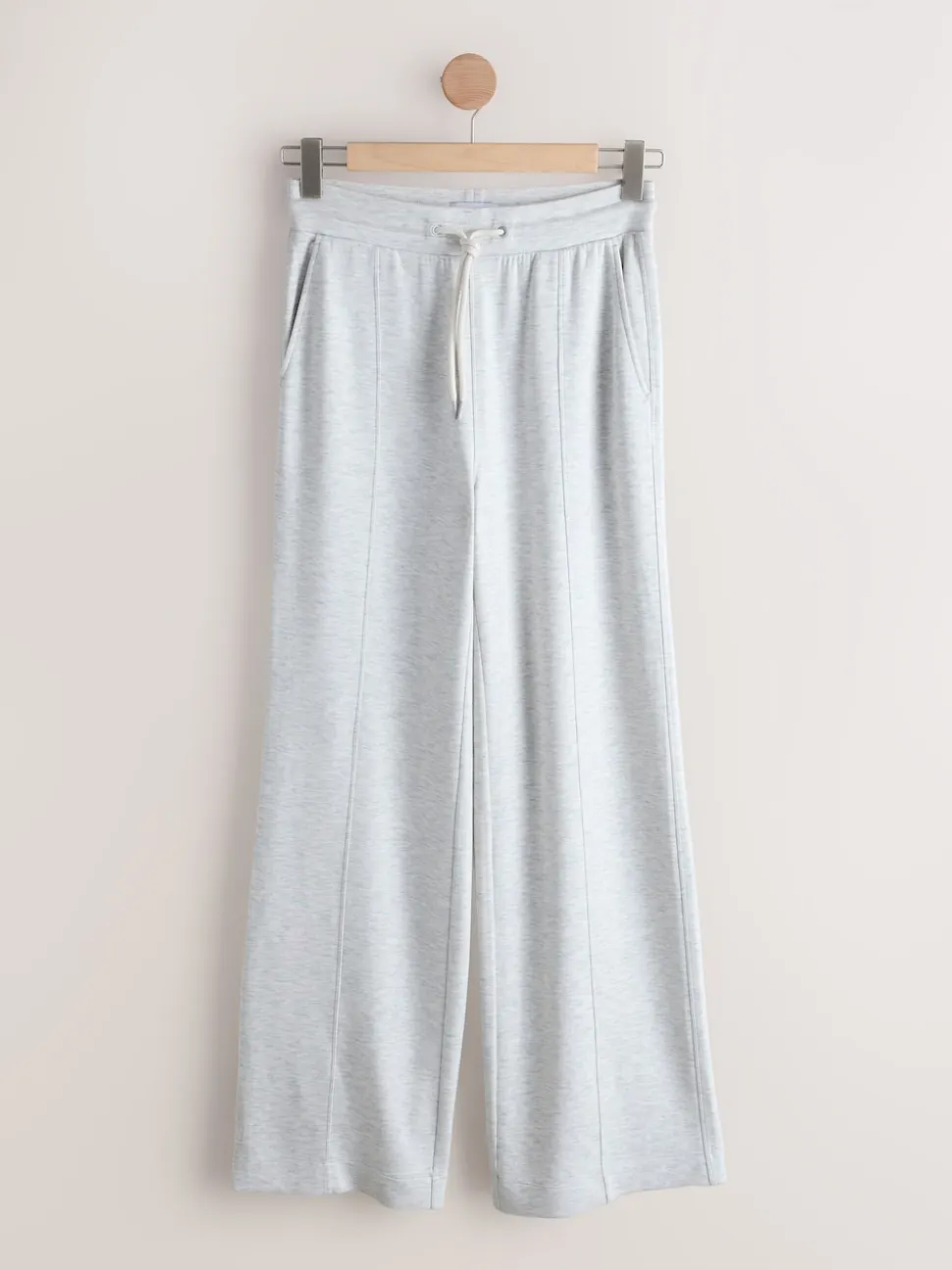 Black/Grey Jersey Wide Leg Joggers 2 Pack
