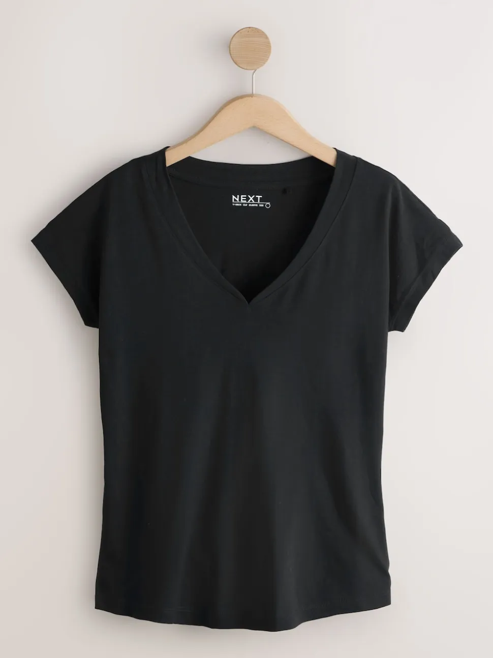 Black/Grey/Pink Cap Sleeve T-Shirts 7 Pack