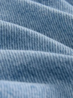 Black/Mid Blue Wide Leg Jeans 2 Pack