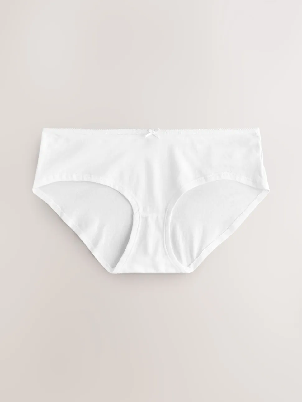 Black/Pastel Rose Nude/White Short Cotton Rich Knickers 5 Pack