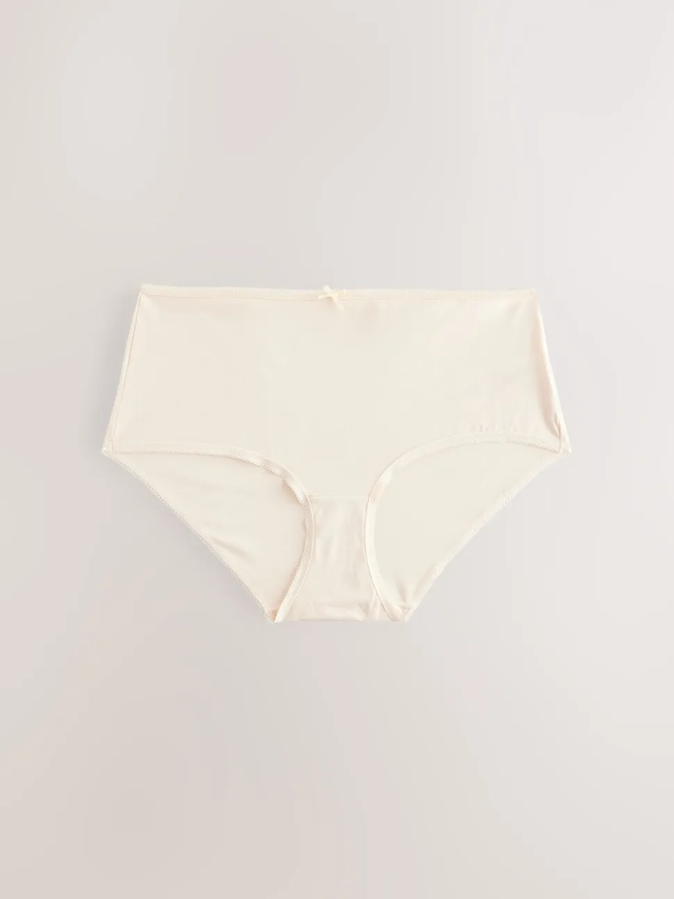 Black/Pastel Rose Nude/White Midi Cotton Rich Knickers 5 Pack