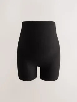 Black/Pink Short Maternity Short Knickers 2 Pack