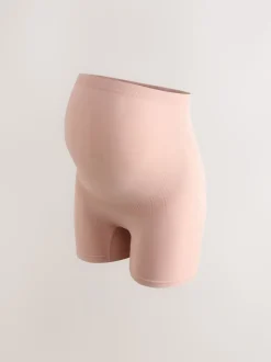 Black/Pink Short Maternity Short Knickers 2 Pack