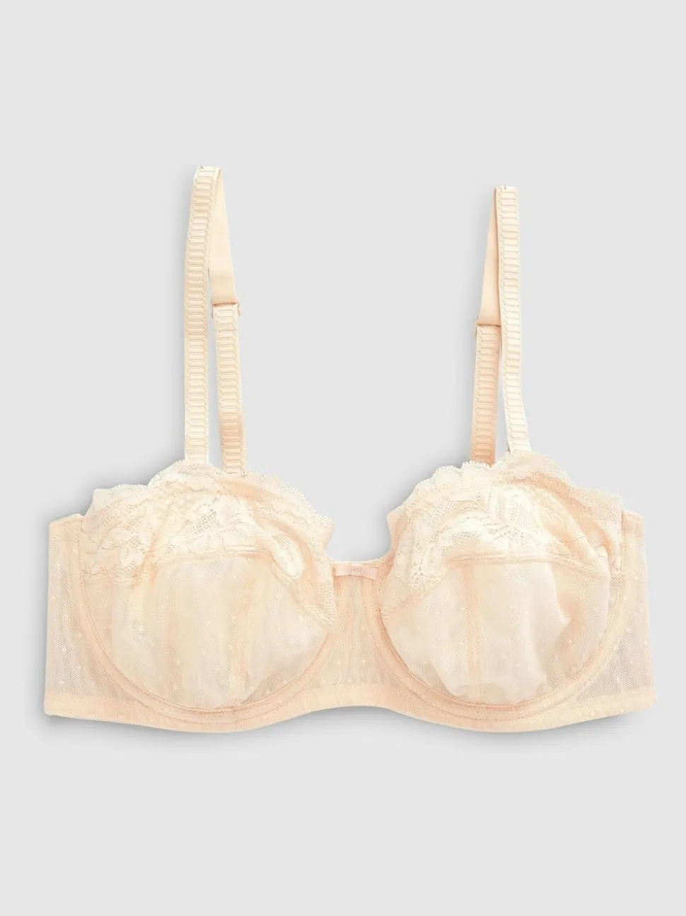 Black/Praline Nude DD+ Non Pad Strapless Bras 2 Pack