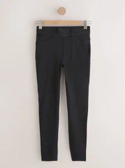 Black/Rinse Blue Full Length Jersey Denim Leggings 2 Pack