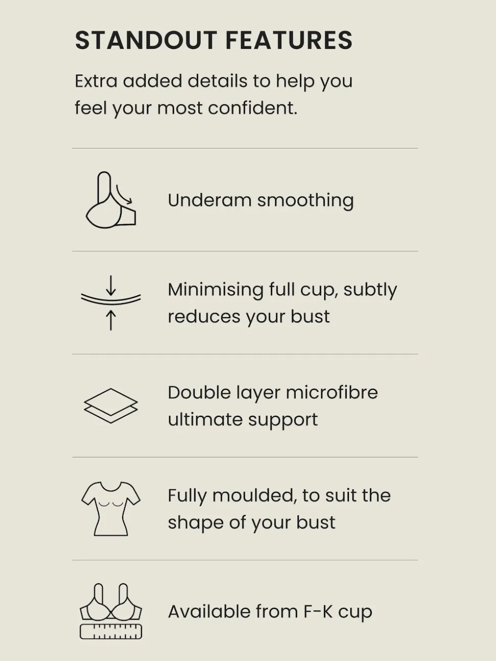 Black/White F-K Cup Under Arm Smoothing Non Pad Wired Minimising Ultimate Comfort Bras 2 Pack