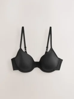 Black/White Full Cup A-E Smoothing Ultimate Comfort Bras 2 Pack