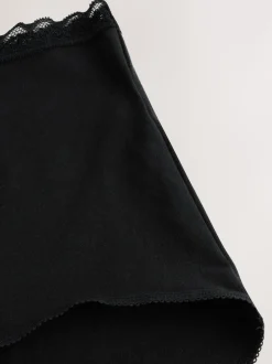 Black/White Menopause Friendly Cooling Knickers 2 Pack