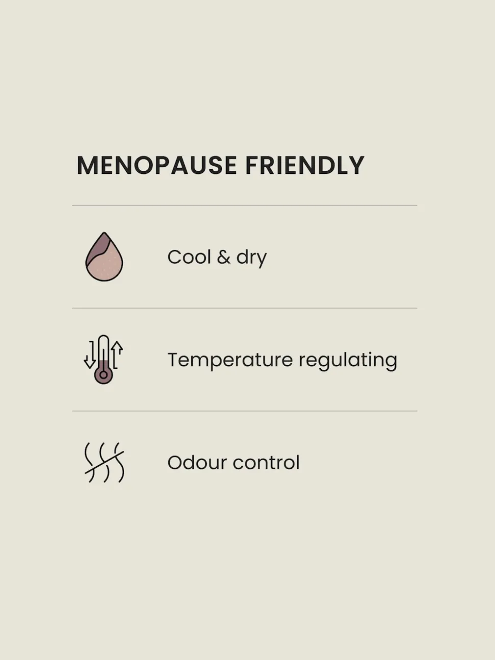Black/White Menopause Friendly Cooling Knickers 2 Pack