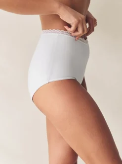 Black/White Menopause Friendly Cooling Knickers 2 Pack