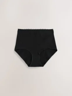 Black/White Menopause Friendly Cooling Knickers 2 Pack