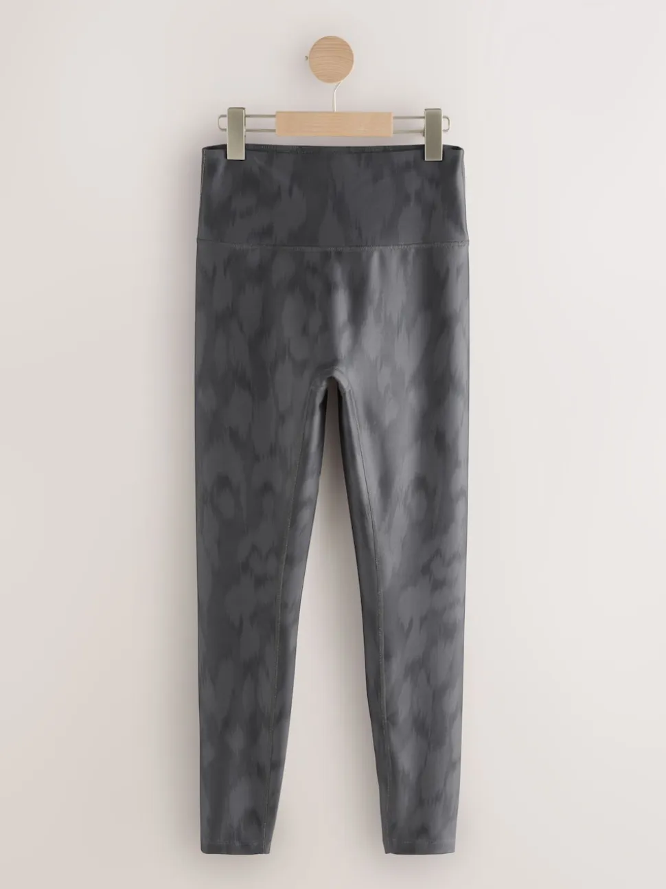 Black/White Power Active Sports Leggings