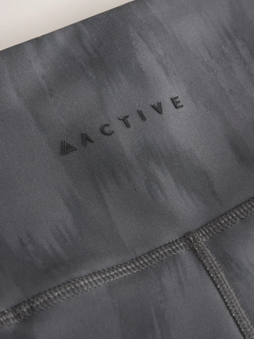 Black/White Power Active Sports Leggings