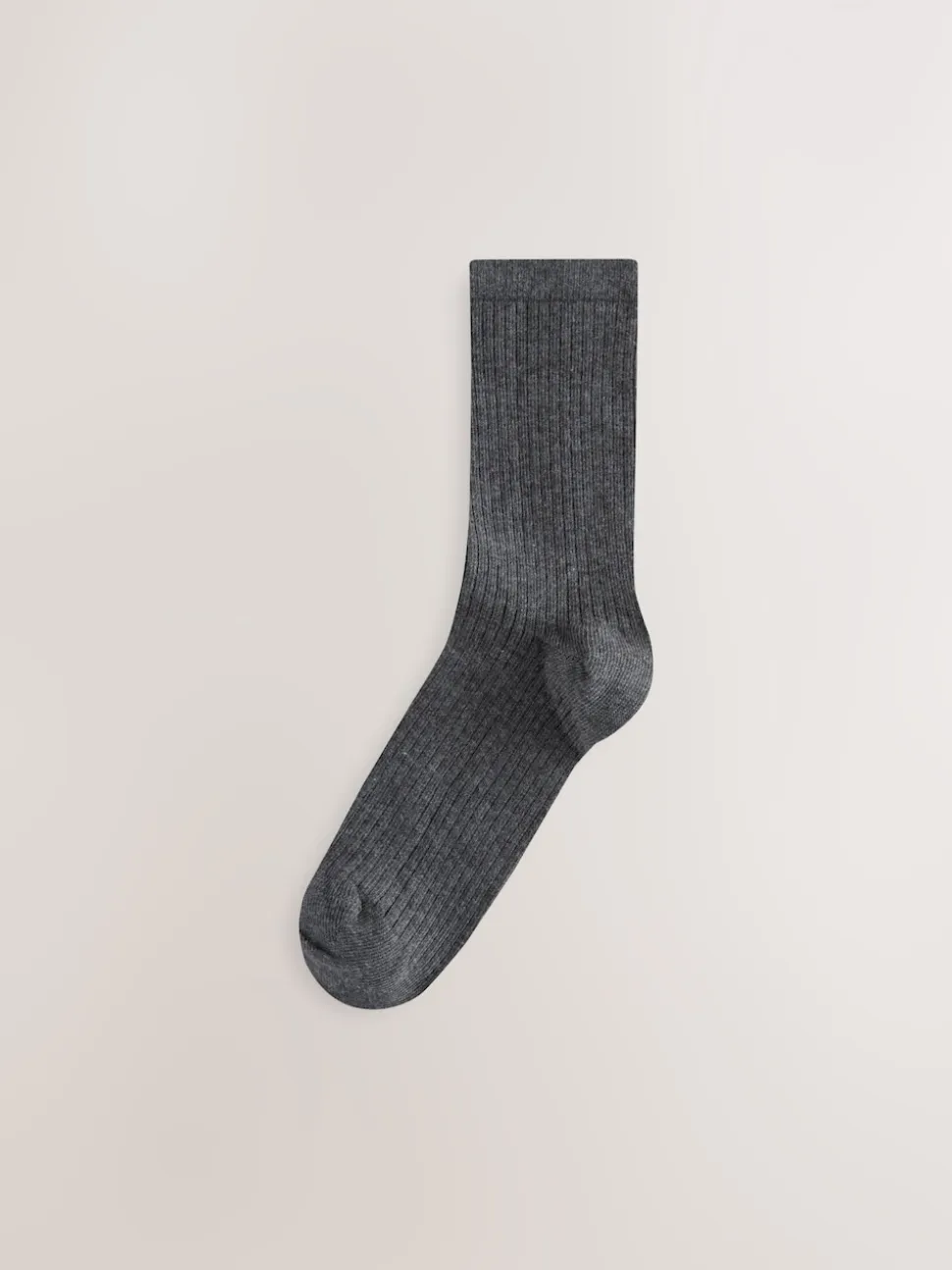 Black/White Ribbed Ankle Socks 4 Pack