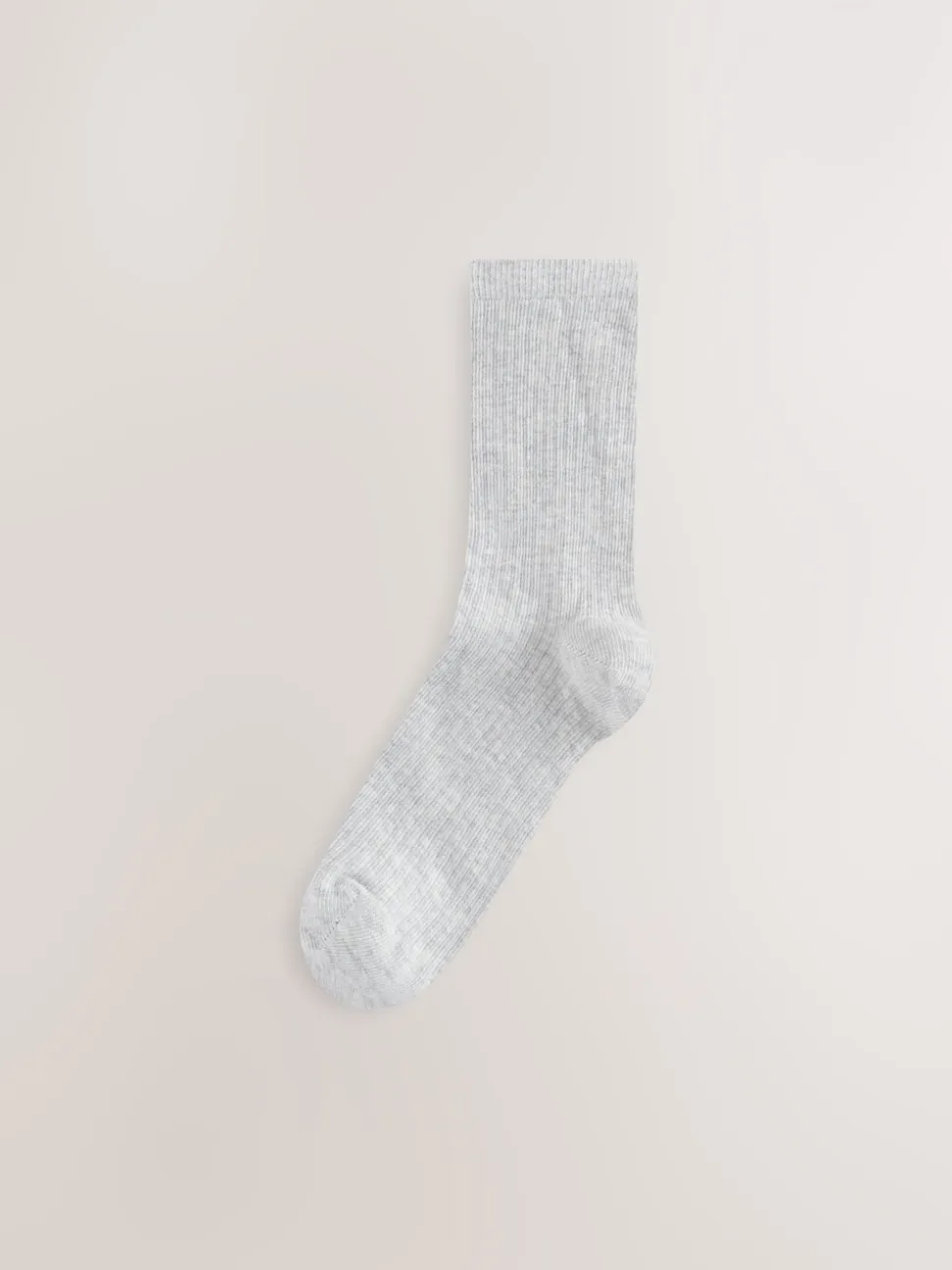 Black/White Ribbed Ankle Socks 4 Pack