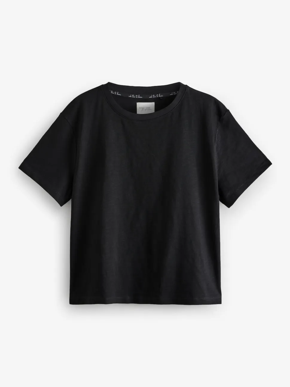 Black/White Short Sleeve 100% Cotton Pyjamas 2 Pack