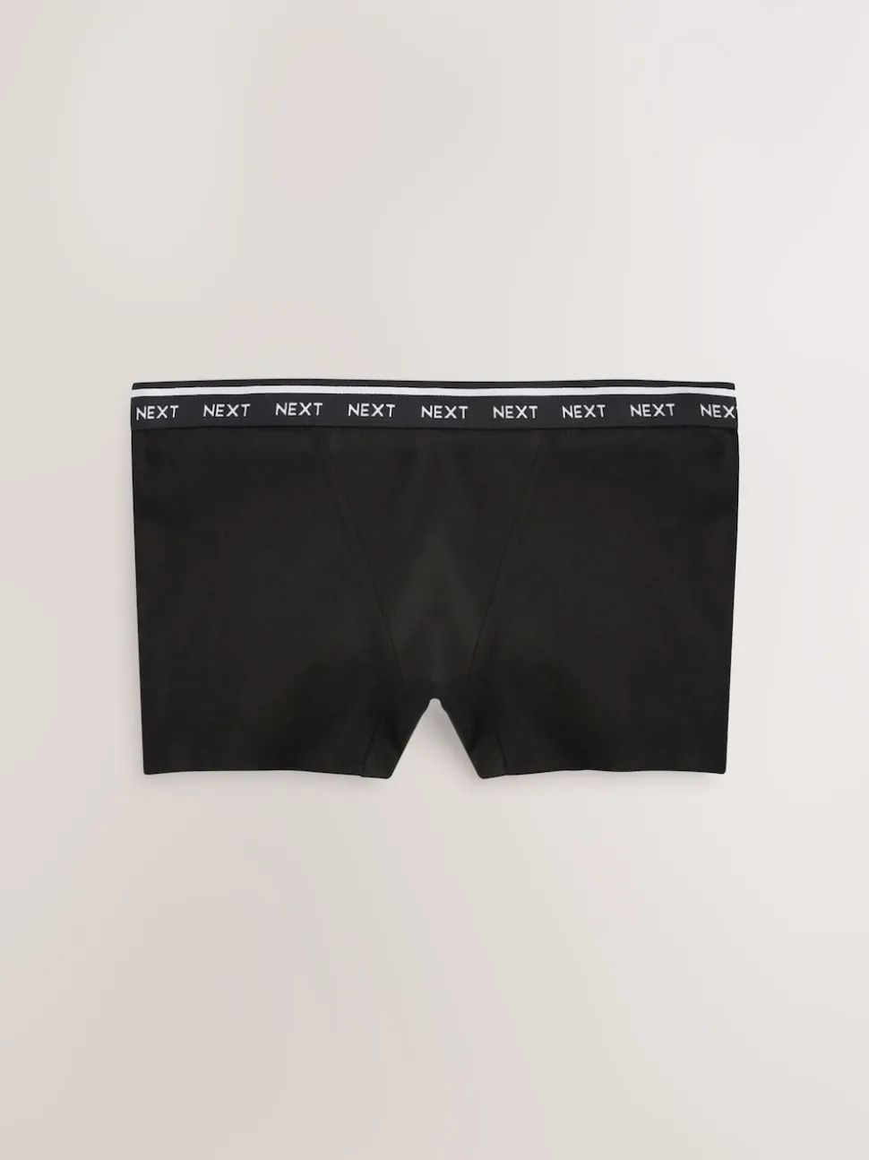 Black/White/Nude Boyshort Cotton Logo Knickers 4 Pack