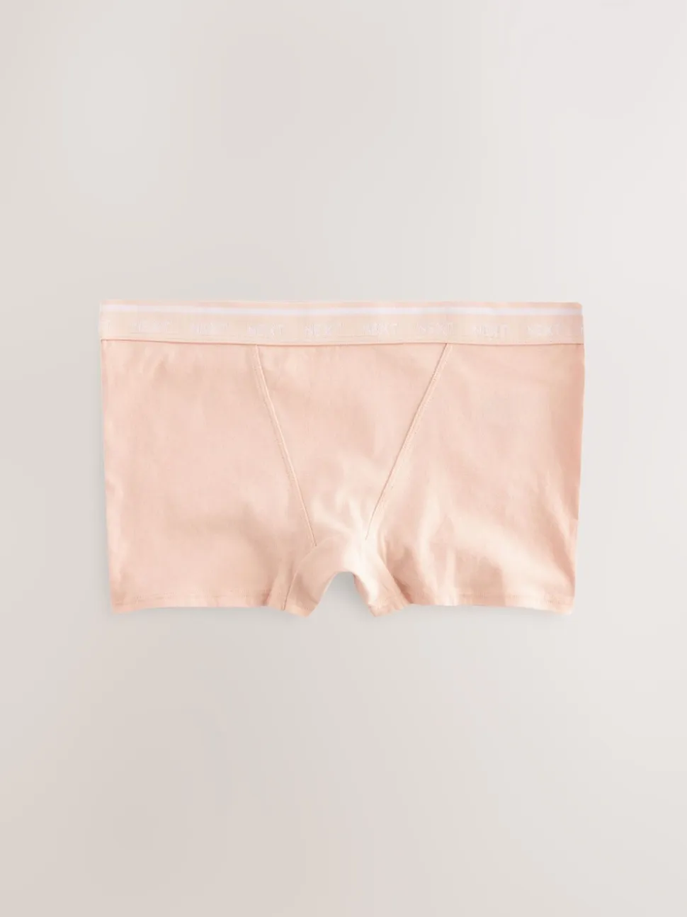 Black/White/Nude Boyshort Cotton Logo Knickers 4 Pack