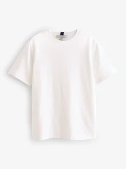 Black/White/Nude Heavyweight Basic T-Shirts 3 Pack