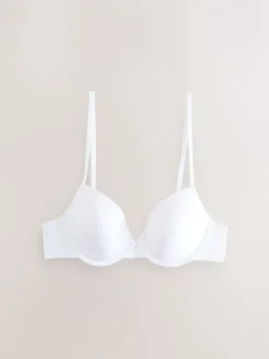 Black/White/Nude Pad Plunge A-E Ultimate Comfort Smoothing T-Shirt Bras 3 Pack
